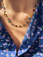Emma - Collana in ottone con zirconi colorati