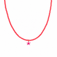 Collana con perline in vetro e stella marina