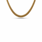 Chloe - Collana piatta in acciaio