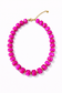 Collana con rondelle in resina
