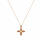 Collana con charm e catena in acciaio