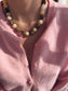 Collana in resina colorata