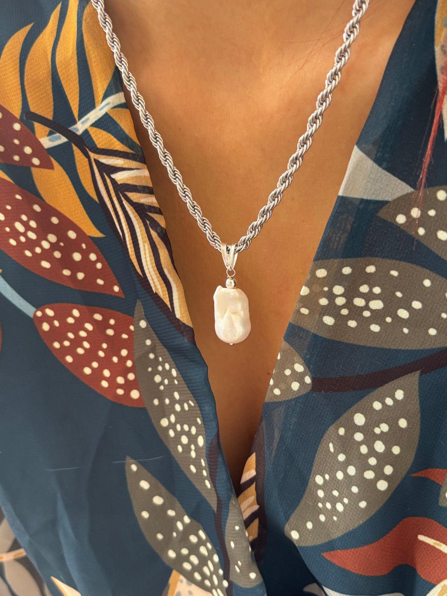 Combo perla in silver