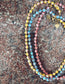 Collana con perline in vetro di Murano