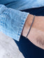 Bracciale tennis in argento 925