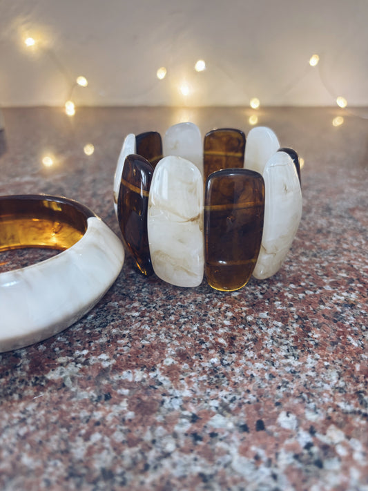 Bracciale elastico in resina
