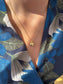 Collana in argento 925 con cuore bombato