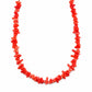Collana con chips in pasta di corallo
