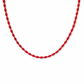 Collana risina in pasta di corallo