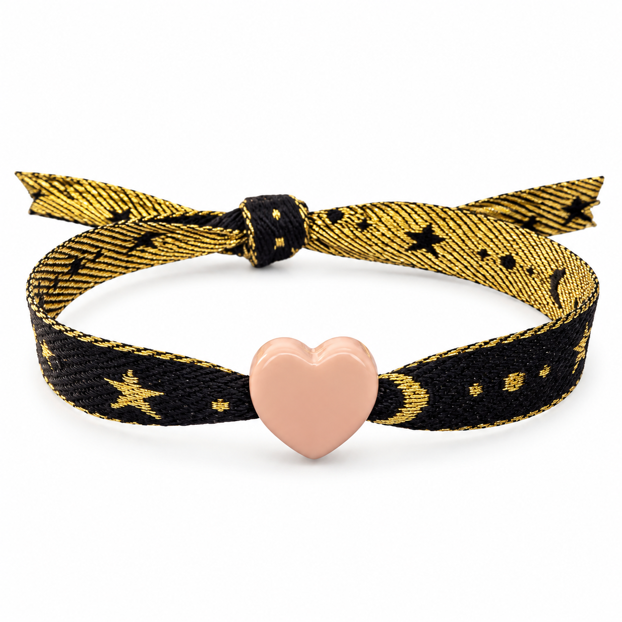 OMAGGIO - Bracciale in tessuto con cuore
