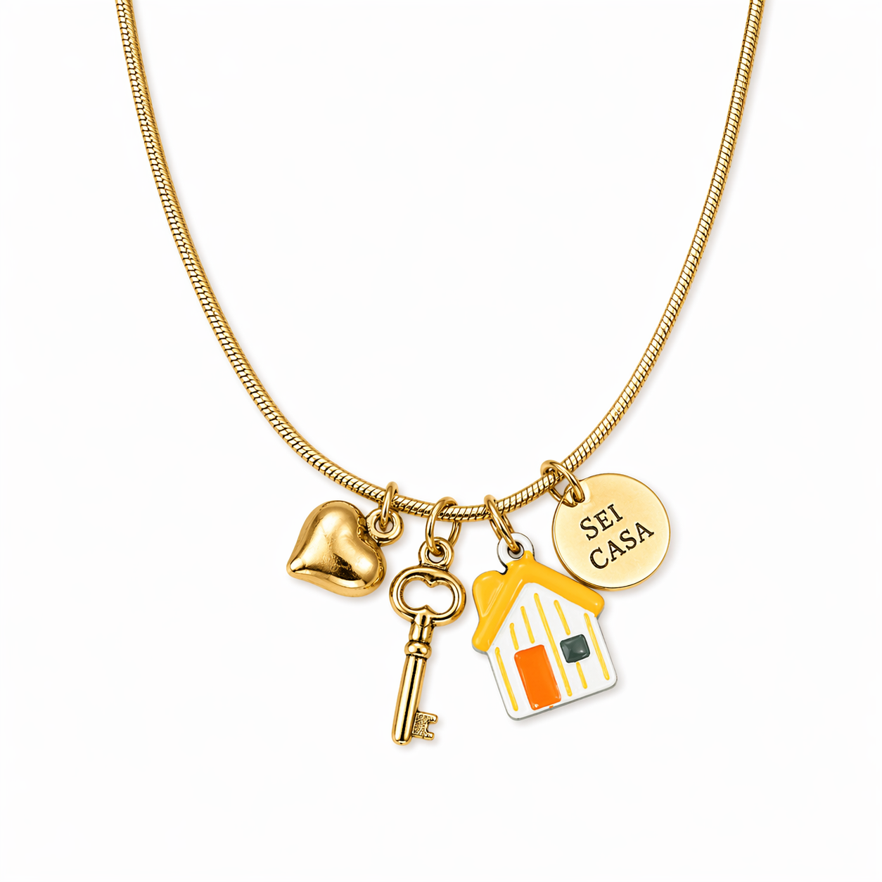 Collana multicharm