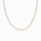 Collana con margherite in vetro di Murano