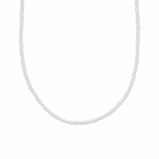 Collana con perle di fiume modello cipolla - mini