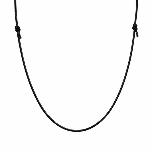 Base collana cordino in cotone cerato