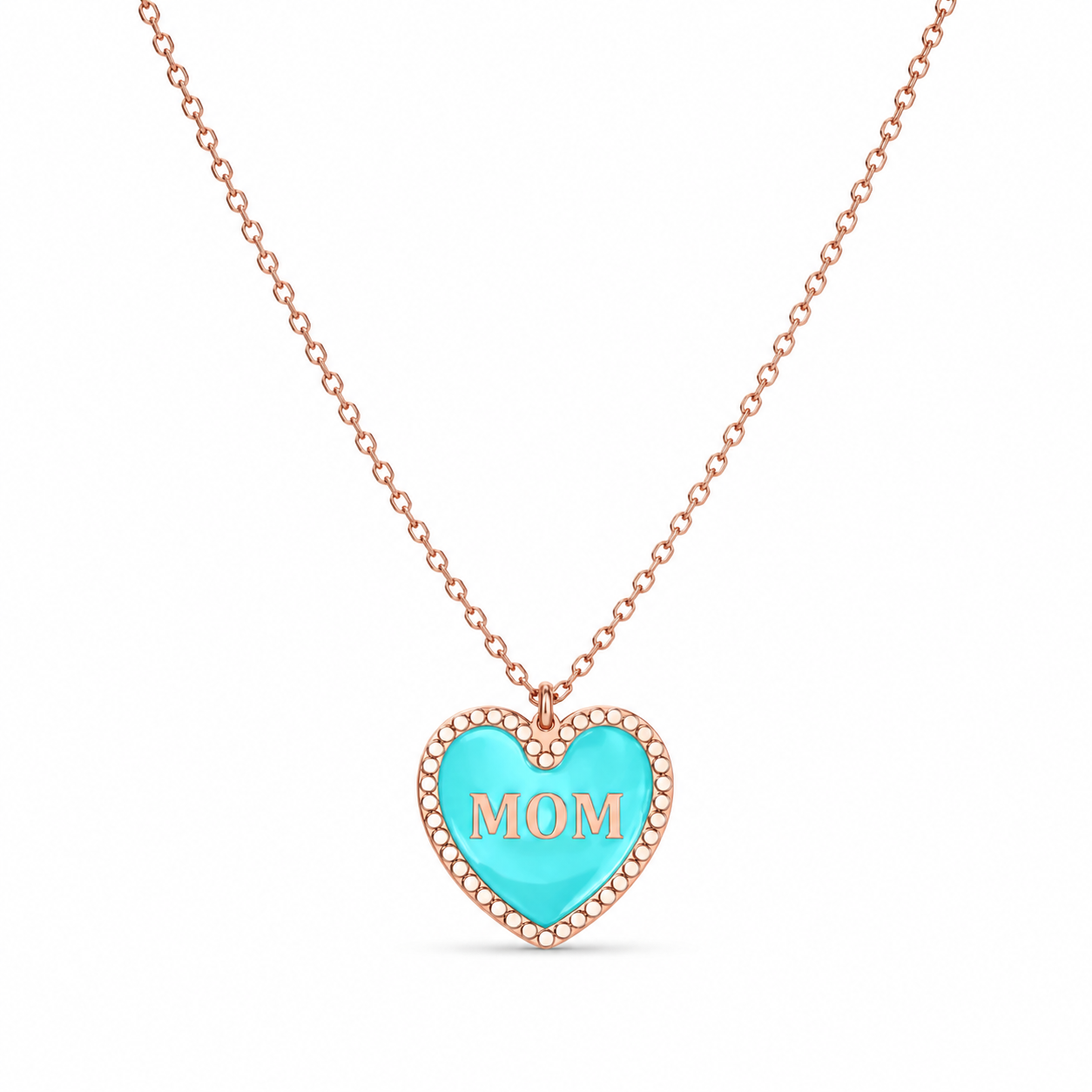 Collana Mom in argento 925 rosato