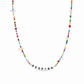 Collana con perline e letterine