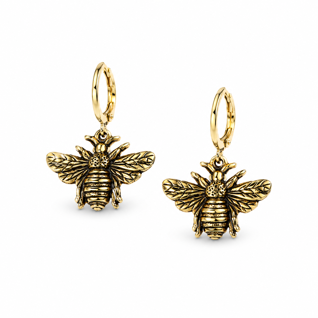 Orecchini ape in ottone