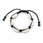 Bracciale in corda e conchiglie naturali