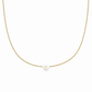 Collana in argento 925 con iniziale