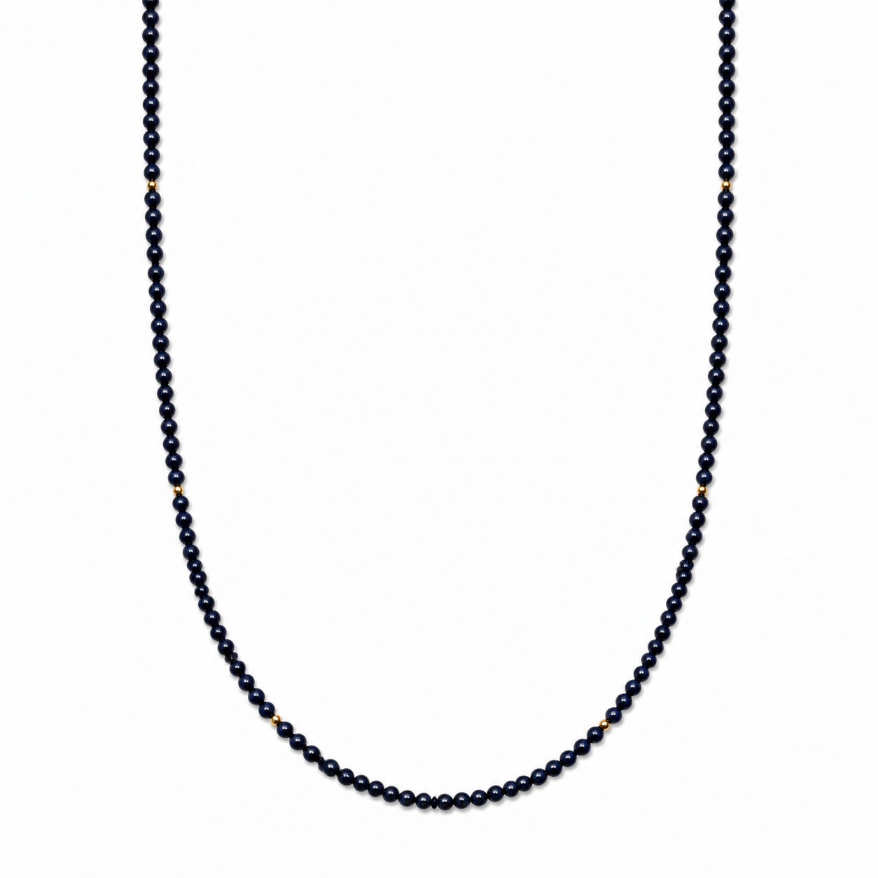 Girocollo con pietre dure e pepite in argento 925