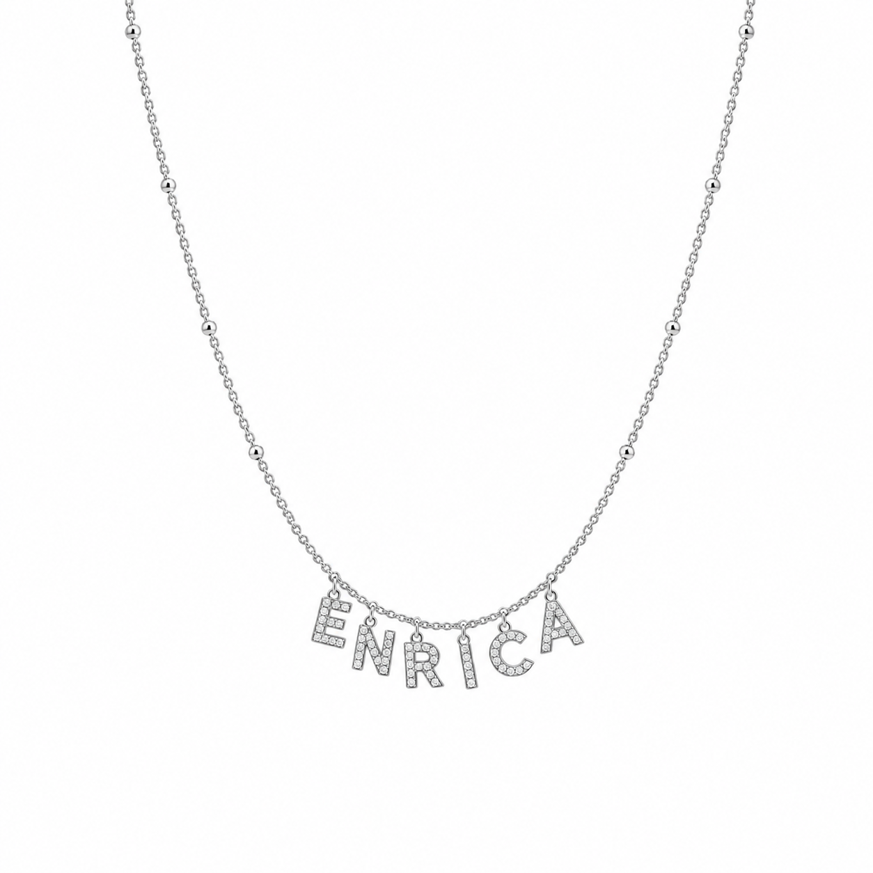 Collana in argento 925 con nome