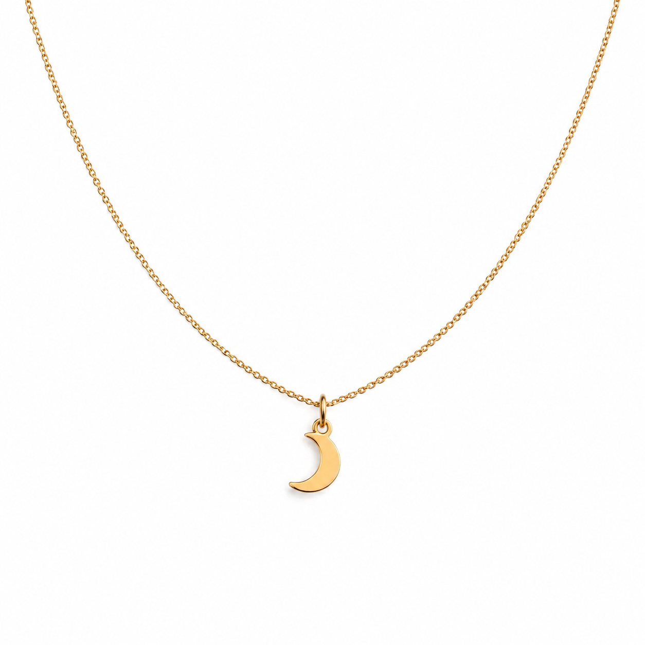 Collana in argento 925 con luna