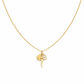 Collana in argento 925 con ciondoli portafortuna
