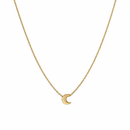 Luna - Collana in acciaio