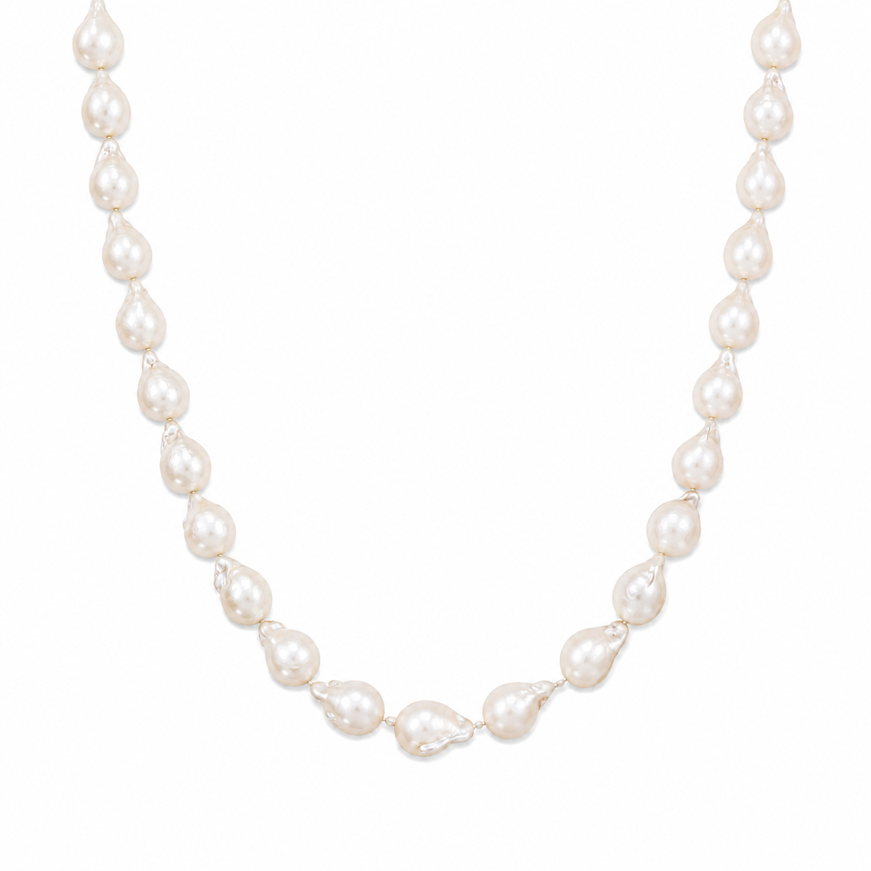 Girocollo con perle barocche