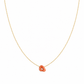 Collana in argento 925 con corallo naturale