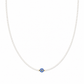Collana con perline in vetro e occhio greco in resina