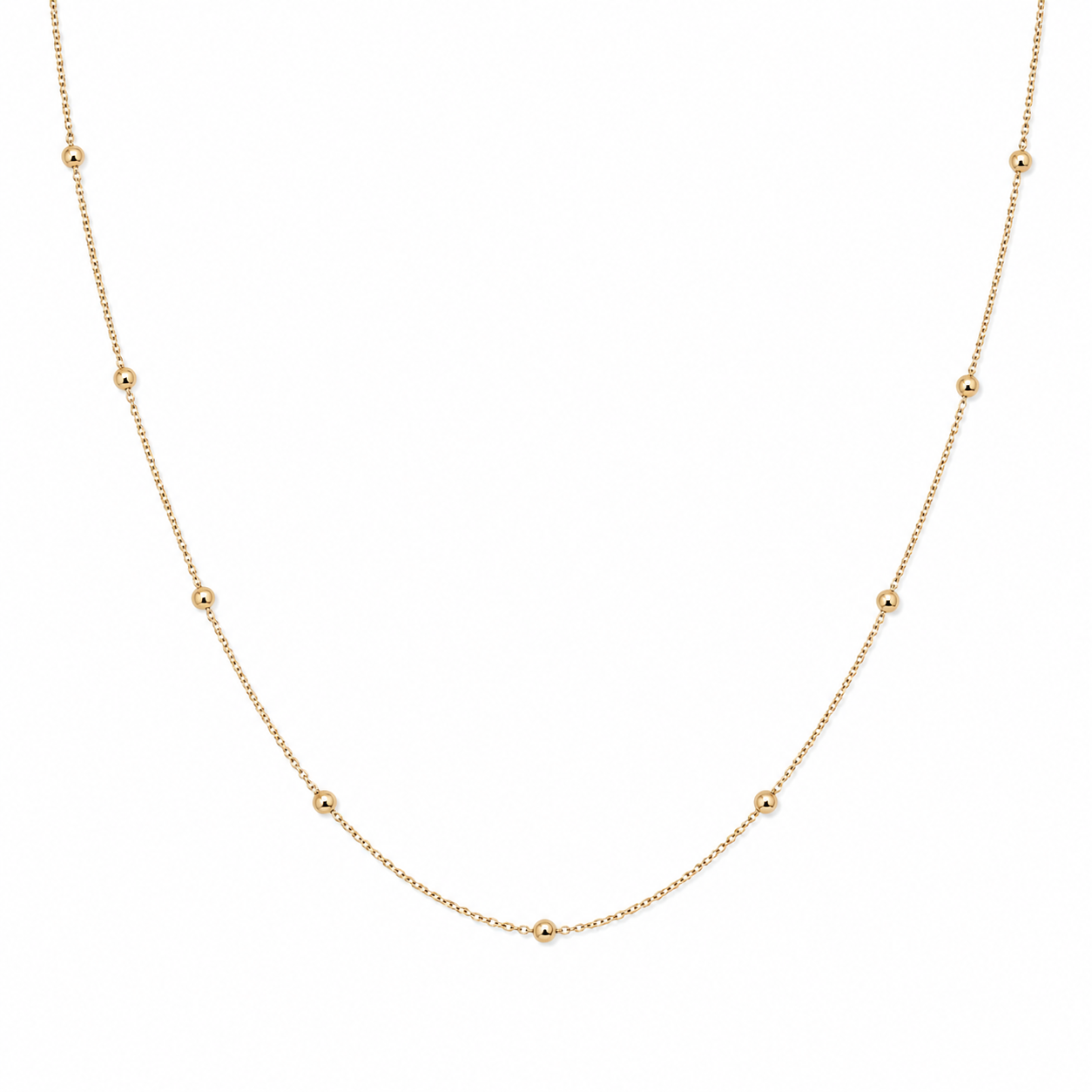 Collana catena rosario in argento 925
