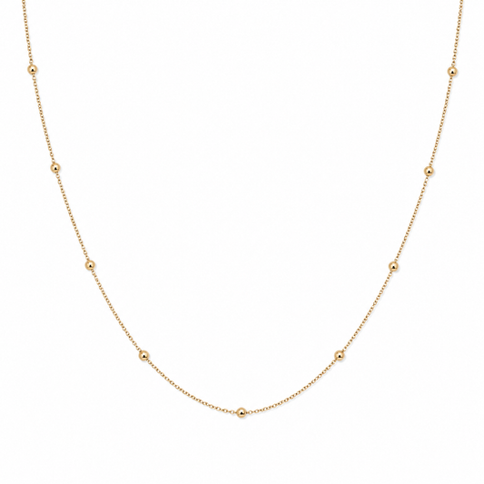Collana catena rosario in argento 925