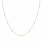 Collana catena rosario in argento 925