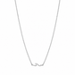 Collana in argento 925 con onda