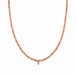 Collana con pietre dure sfaccettate e mini zircone