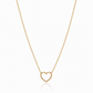 Collana in acciaio con cuore