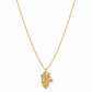 Rifiorisci - Collana in argento 925 con cuore umano con fiori