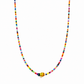 Collana con perline in vetro e ape centrale
