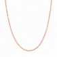 Collana in corallo rosa e perline dorate