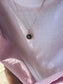 Collana con charm e catena in acciaio