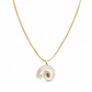 Collana in acciaio con maxi conchiglia