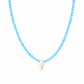 Collana in pasta di turchese e conchiglia