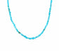 Collana con sassolini in turchese naturale