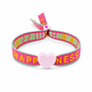 OMAGGIO - Bracciale in tessuto con cuore