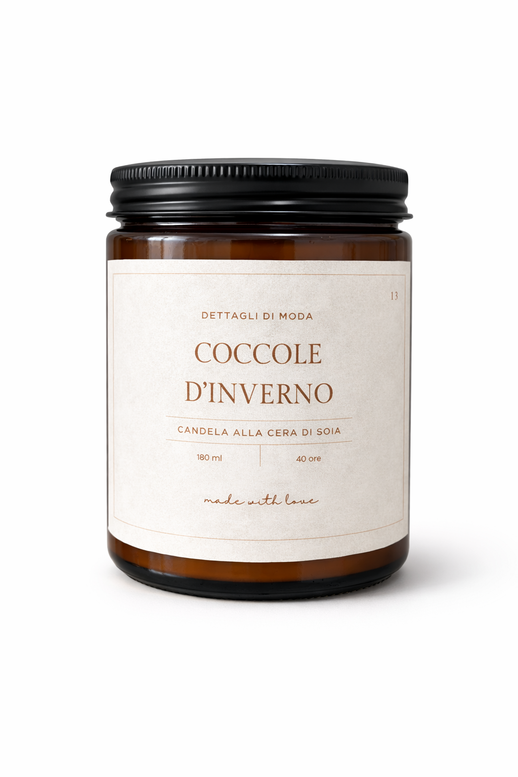 Coccole d’inverno - candela alla cera di soia