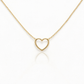 Collana in acciaio con cuore