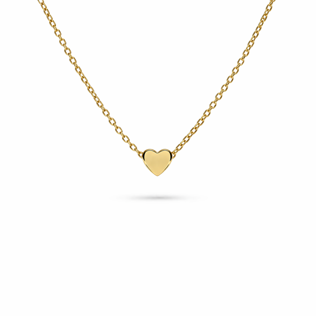 Cuore - Collana in acciaio