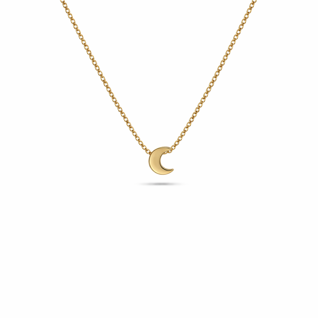 Luna - Collana in acciaio