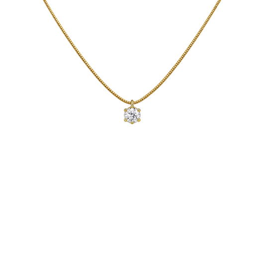 Collana punto luce in argento 925